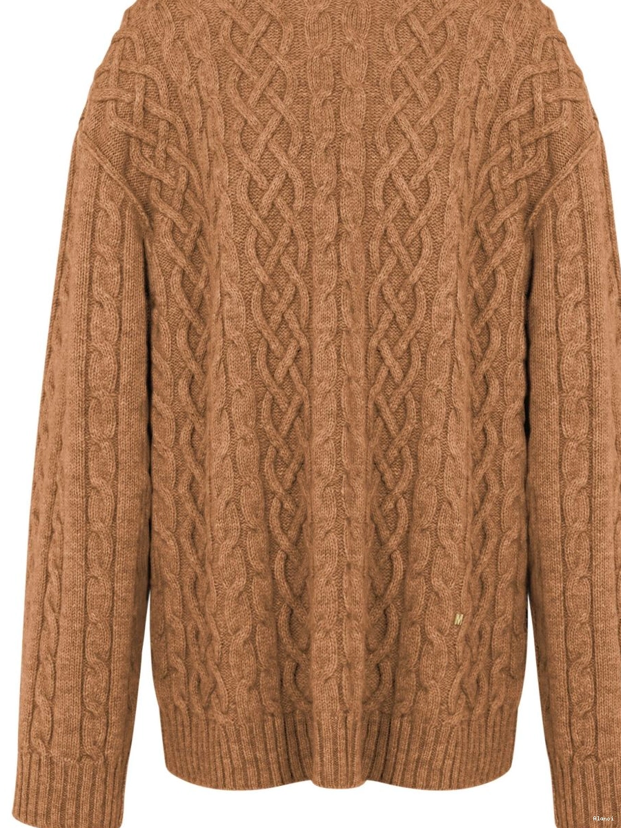 Cheap cable-knit Alanui virgin-wool jumper Women 0713